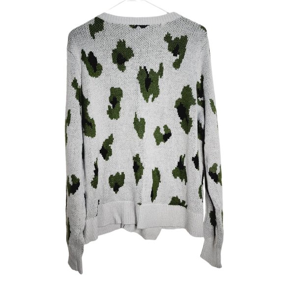 Fashion To Figure Cardigan Sweater Womens Plus Size 2X FTF Zip Front Gray - Picture 2 of 7